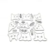 1pc Metal Cutting Dies Cut Mold Animal Cute Cat Decoration Scrapbook Paper Craft Knife Mould Blade Punch Stencils
