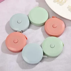 1PC 1.5M/78.74inchStraight Ruler Office Waist Measurement Tape Measure Portable Telescopic Children's Height Measuring Tool Sewing And Tailoring Ruler