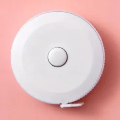 1PC 1.5M/78.74inchStraight Ruler Office Waist Measurement Tape Measure Portable Telescopic Children's Height Measuring Tool Sewing And Tailoring Ruler