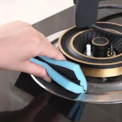 1pc Nanometer Diamond Sand Magic Sponge - The Ultimate Kitchen Cleaning Tool for Stove, Pan, and Knife!