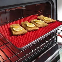 1pc Non-Stick Silicone Pyramid Cooking Mat for Baking, Microwave Oven, and Pastry - Easy Cleanup and Durable