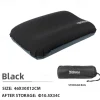1Pc Outdoor 3D Sponge Pillow with Automatic Inflatable Pillow Comfortable Travel Pillow Easy Inflate Deflate for Camping Hiking Resting Neck Support Compact and Lightweight Outdoor Gear