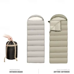 1pc Outdoor large camping sleeping bag Foldable storage A must-have for keeping warm during mountain climbing camping and camping