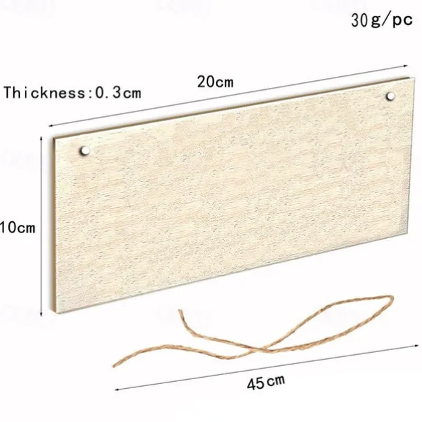 1pc Pet Dog Wall Hanging, Wooden Animal Dog Pattern Plaque Sign Wall Decor Accessories, For Pet Shop Cafe Room Decor Household Items 4''x8'' (10cmx20cm)