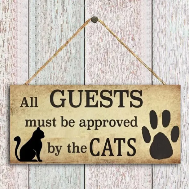 1pc Pet Dog Wood Wall Sign, Wooden Animal Dog Pattern Plaque Sign Wall Decor Accessories, For Pet Shop Cafe Room Decor Household Items 4''x8'' (10cmx20cm)