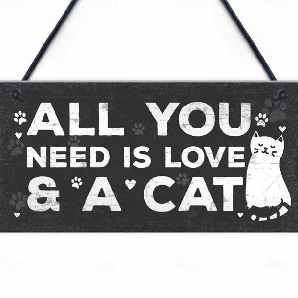 1pc Pet Dog Wood Wall Sign, Wooden Animal Dog Pattern Plaque Sign Wall Decor Accessories, For Pet Shop Cafe Room Decor Household Items 4''x8'' (10cmx20cm)