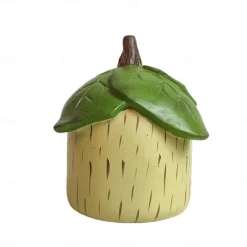 1pc resin outdoor garden decoration leaves bird house decoration birdhouse Garden courtyard birdhouse