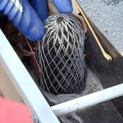 1pc Roof Gutter Guard Filter, 3.5 Inch Aluminum Filter, Gutter Filter For Preventing Clogging