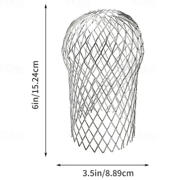 1pc Roof Gutter Guard Filter, 3.5 Inch Aluminum Filter, Gutter Filter For Preventing Clogging