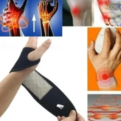 1pc Self Heating Magnetic Warm Wristband Wrist Support Brace Guard Protector Winter Essential Thanksgiving Gift for Parents