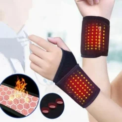 1pc Self Heating Magnetic Warm Wristband Wrist Support Brace Guard Protector Winter Essential Thanksgiving Gift for Parents