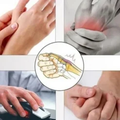 1pc Self Heating Magnetic Warm Wristband Wrist Support Brace Guard Protector Winter Essential Thanksgiving Gift for Parents