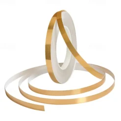 1pc Self-Adhesive Seam Sticker Ceramic Tile Seam Sticker And Hanger,Golden Tape, Home Floor Wallpaper Waterproof Tiles, Tile Gap Tiles Stickers For Floor