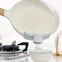 1pc Silicone Pot Side Drainage Guide Nozzle: Keep Your Kitchen Clean with This Duckbill Splash-Proof Strainer