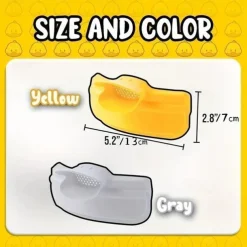 1pc Silicone Pot Side Drainage Guide Nozzle: Keep Your Kitchen Clean with This Duckbill Splash-Proof Strainer