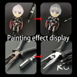 1pc Silver/Gole/Copper/Bronze Red Chrome Marker Mirror Reflective Paint Pen,4 Styles Available,Perfect For Easter Decoration,Perfect For Easter Decoration