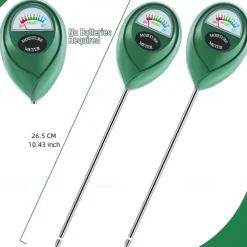 1pc Soil Moisture Meter, Soil Hygrometer For Plants, Soil Water Gauge Meter Indoor Outdoor, Soil Moisture Sensor For Garden, Lawn, Farm Plants Care