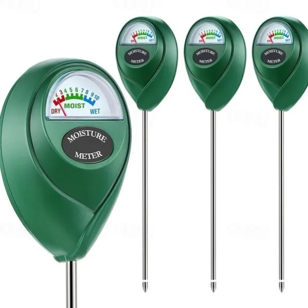 1pc Soil Moisture Meter, Soil Hygrometer For Plants, Soil Water Gauge Meter Indoor Outdoor, Soil Moisture Sensor For Garden, Lawn, Farm Plants Care