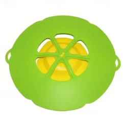 1pc, Spill Stopper Lid (27.94cm), Boil Over Silicone Lids, Microwave Splatter Cover, Silicone Pot Cover, Kitchen Gadgets, Kitchen Stuff, Kitchen Accessories, Home Kitchen Items