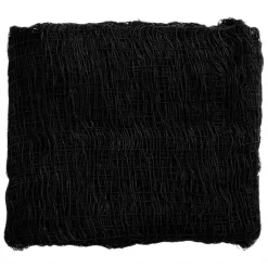 1pc Spooky Black Gauze Curtain for Halloween - Perfect for Haunted House, Nightclub, and Escape Room Decorations, Polyester Fabric, Halloween Decorations, Storage & Organization for Home & Garage