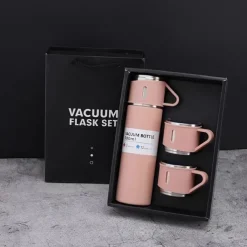 1pc Stainless Steel Thermal Mug Gift Set, Stainless Steel Tea Mug, Double Wall Stainless Steel Water Tumbler For Car