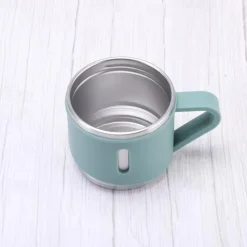 1pc Stainless Steel Thermal Mug Gift Set, Stainless Steel Tea Mug, Double Wall Stainless Steel Water Tumbler For Car