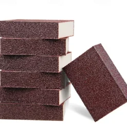 4Pc Strong Decontamination New Diamond Sand Kitchen Brush Sponge Descaling Brush Hot Sale Magic Pan Pot Brush Kitchen Clean Tools