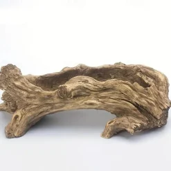 1pc, Stump Succulent Plant Flowerpot Indoor And Outdoor Plants Cute And Unique Resin Garden Vase With Drainage Holes