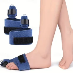 1pc Toe Fixing Strap, Adjustable Fixing Splint Single Toe Curved Bow Up Aluminum Plate Support Protective Gear Toe Sleeve