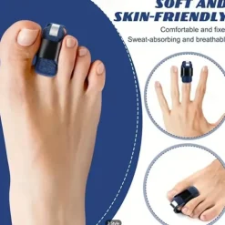 1pc Toe Splint Toe Straightener For Hammer Toe Corrector For Women Toe Brace Hammertoe Splint Toe Wrap Toe Covers Broken Toe Support