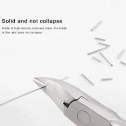 5pc Toenail Clippers, Medical Grade Toe Nail Trimmer, Nail Clippers for Thick Nails or Ingrown Toenail Tool, Stainless Steel Sharp Pedicure Toe Nail Clippers Adult, with Easy-to-Grip Rubber Handle