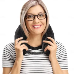 1pc Ultimate Comfort Travel Pillow - Soft Plush Filling U-Shaped Design, Multi-Functional, Can Be Filled with Clothes, Luggage Pillowcase, Compact, Portable, Perfect for Travelers and Backpackers