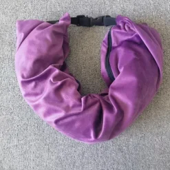 1pc Ultimate Comfort Travel Pillow - Soft Plush Filling U-Shaped Design, Multi-Functional, Can Be Filled with Clothes, Luggage Pillowcase, Compact, Portable, Perfect for Travelers and Backpackers