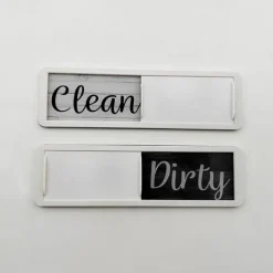 1pc Universal Dishwasher Magnet - Strong Clean Dirty Indicator for Kitchen Organization and Home Decoration.