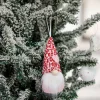 1pc Valentine Day Gnome Ornament, Faceless Doll and Rudolph Figurine Hanging Decoration, Romantic Valentine Day Decor