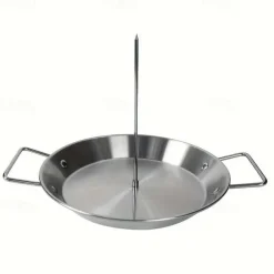 1pc, Vertical Skewer For Barbecue Grill, Vertical Skewer Stand For Grill, BBQ Skewer Stand, Brazilian Vertical Spit Stand With 3 Removable Rods, Suitable For Oven Barbecue, Home, RV, BBQ Accessories,