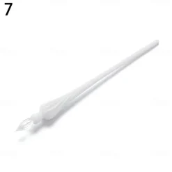 1pc Vintage Glass Dip Dipping Pen Art Painting Supplies Filling Ink Signature Calligraphy Fountain Pen