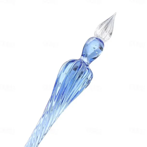 1pc Vintage Glass Dip Dipping Pen Art Painting Supplies Filling Ink Signature Calligraphy Fountain Pen