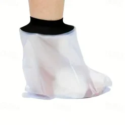 1pc Waterproof Leg Foot Cast Cover Shower Bath Adult, Reusable Watertight Seal Cast Shower Cover Leg To Keep Dry, Bandage Cast Leg Foot Ankle, No On Skin