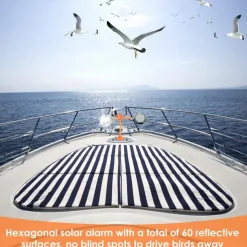 1pc Wind-Powered Bird Repeller Wind-Powered Bird Repeller, 1pc, 360 Degree Reflective Mirror Design, Rotating Bearings, No Power or Batteries Needed - Bird Control Device, Bird Repeller