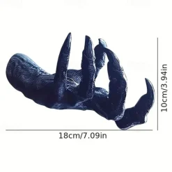 1pc Witch's Hand Wall Decoration Resin Witch's Hand Decor Wall Decoration Room Decor Scene Decor Bedroom Decor Entrance Decor Wall Beautification Decorative Background Wall Decoration (No Fram
