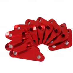 1Pc/4Pcs Aluminum Alloy Anti-Slip Buckle - Quick Release Cord Lock for Backpacking & Outdoor Gear - Lightweight & Durable