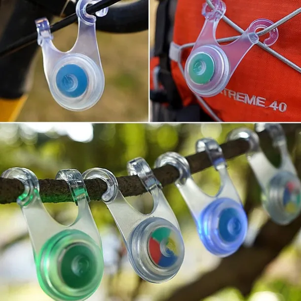 1pc/3pcs Outdoor Camping Decorative Light LED Tent Rope Hanging Light