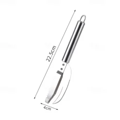 1PC/3PCS Stainless Steel Shrimp Deveiner & Fish Scaler - 2-in-1 Outdoor Seafood Cleaning Tool for BBQ