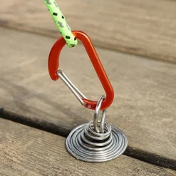 1Pc/4pcs Tent Rope Tighteners - Octopus Buckle for Secure Camping in Windy Conditions