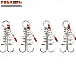1Pc/4pcs Tent Rope Tighteners - Octopus Buckle for Secure Camping in Windy Conditions