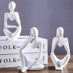 3pcs Abstract Decorative Objects Resin Modern Contemporary for Home Decoration Gifts