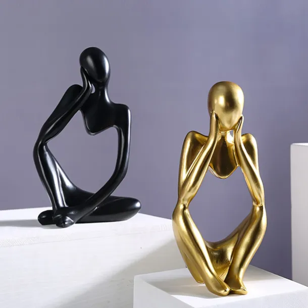 3pcs Abstract Decorative Objects Resin Modern Contemporary for Home Decoration Gifts