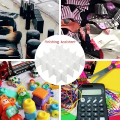 5/10PCS Adjustable Drawer Divider DIY Storage Shelves Household Free Combination Partition Board Makeup Sock Underwear Organizer