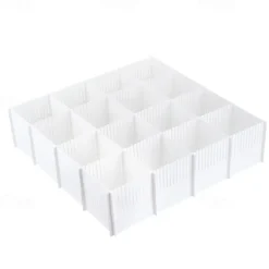 5/10PCS Adjustable Drawer Divider DIY Storage Shelves Household Free Combination Partition Board Makeup Sock Underwear Organizer